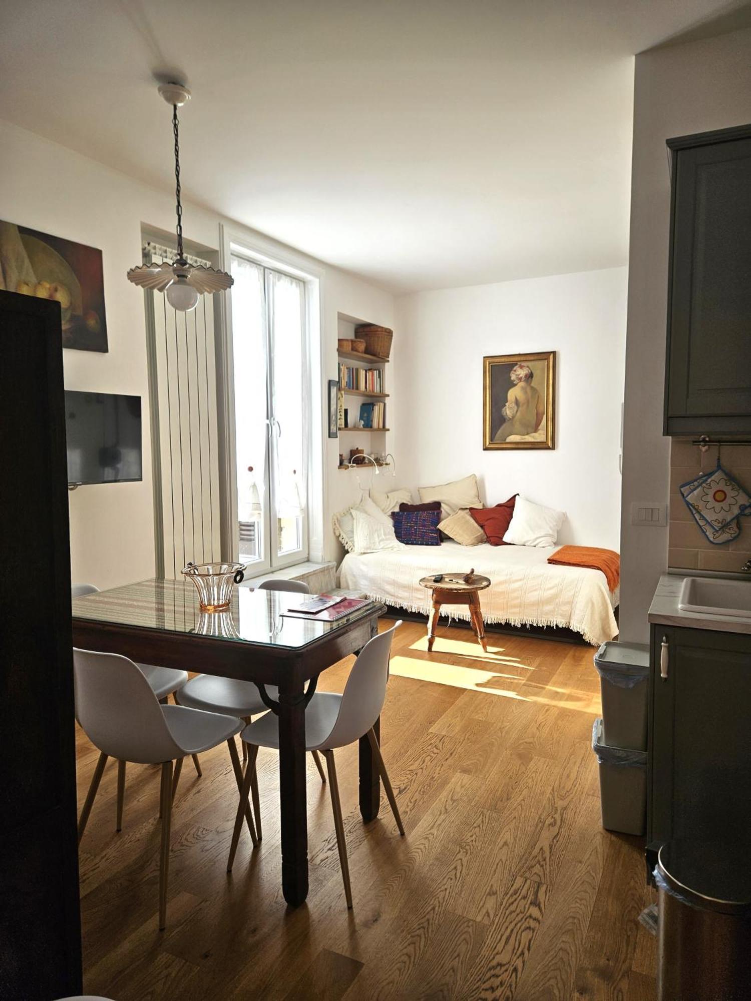 Appartement Rosy's House Un Attico A Due Passi Dall'acquario Parking Free Genua